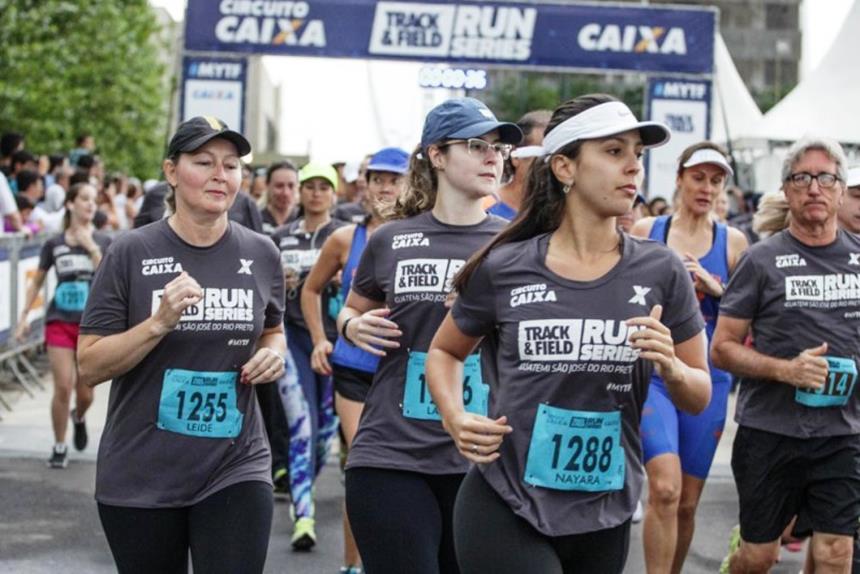 IGUATEMI RIO PRETO 2ª etapa da corrida Track&Field Run Series está