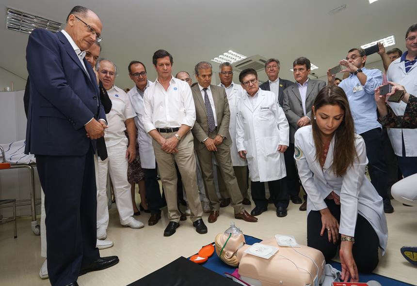 RIO PRETO-Alckmin inaugura pavilhões na Faculdade de Medicina de São ...